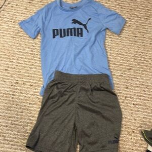 Puma Shorts & Tshirt Set